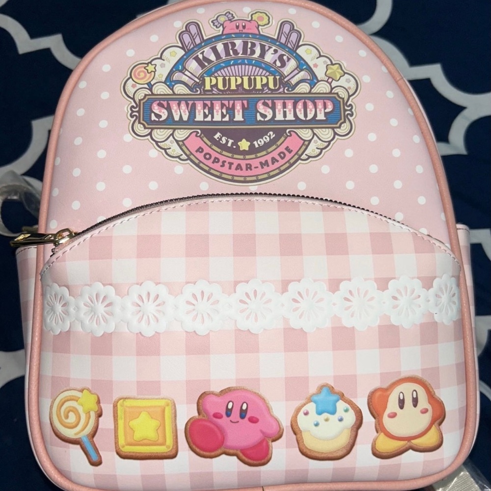Kirby sweet shop mini backpack